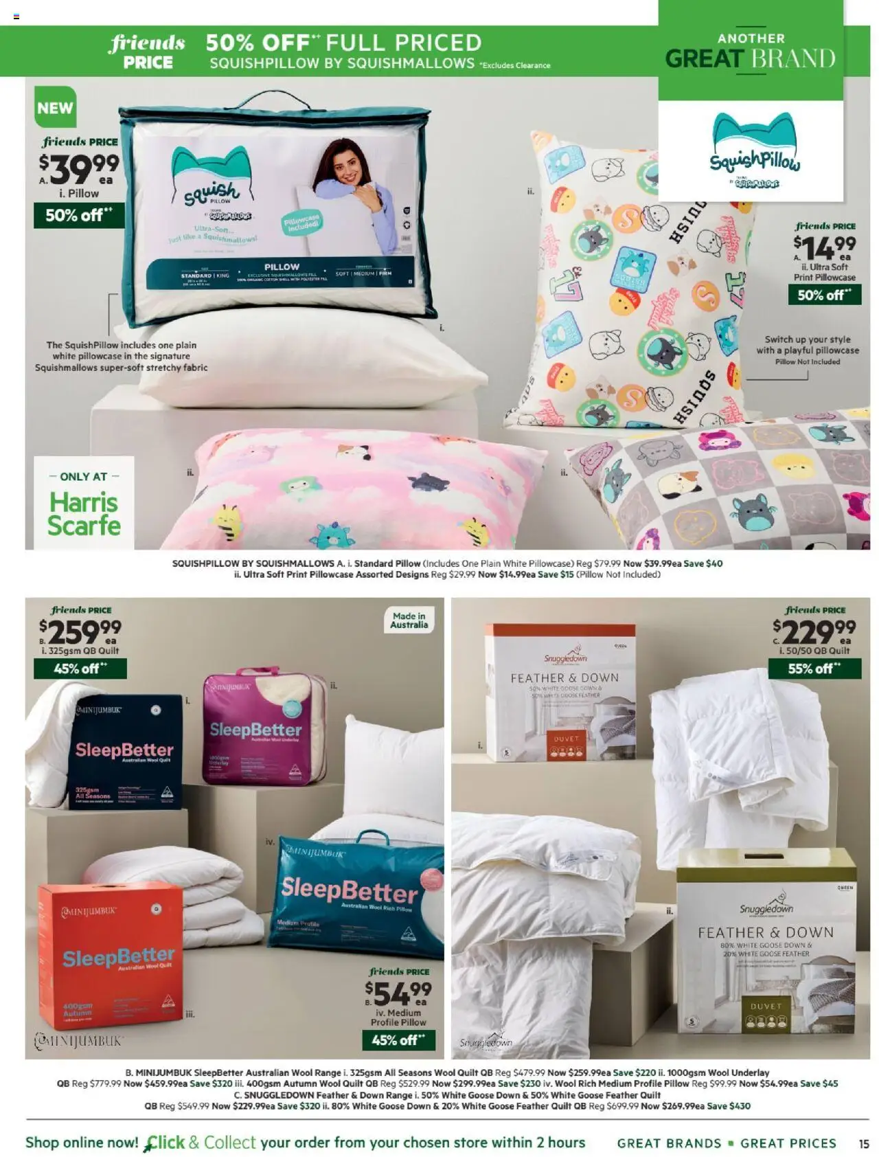 Harris Scarfe catalogue - valid from 13.10.2025 | Page: 15 | Products: Pillow