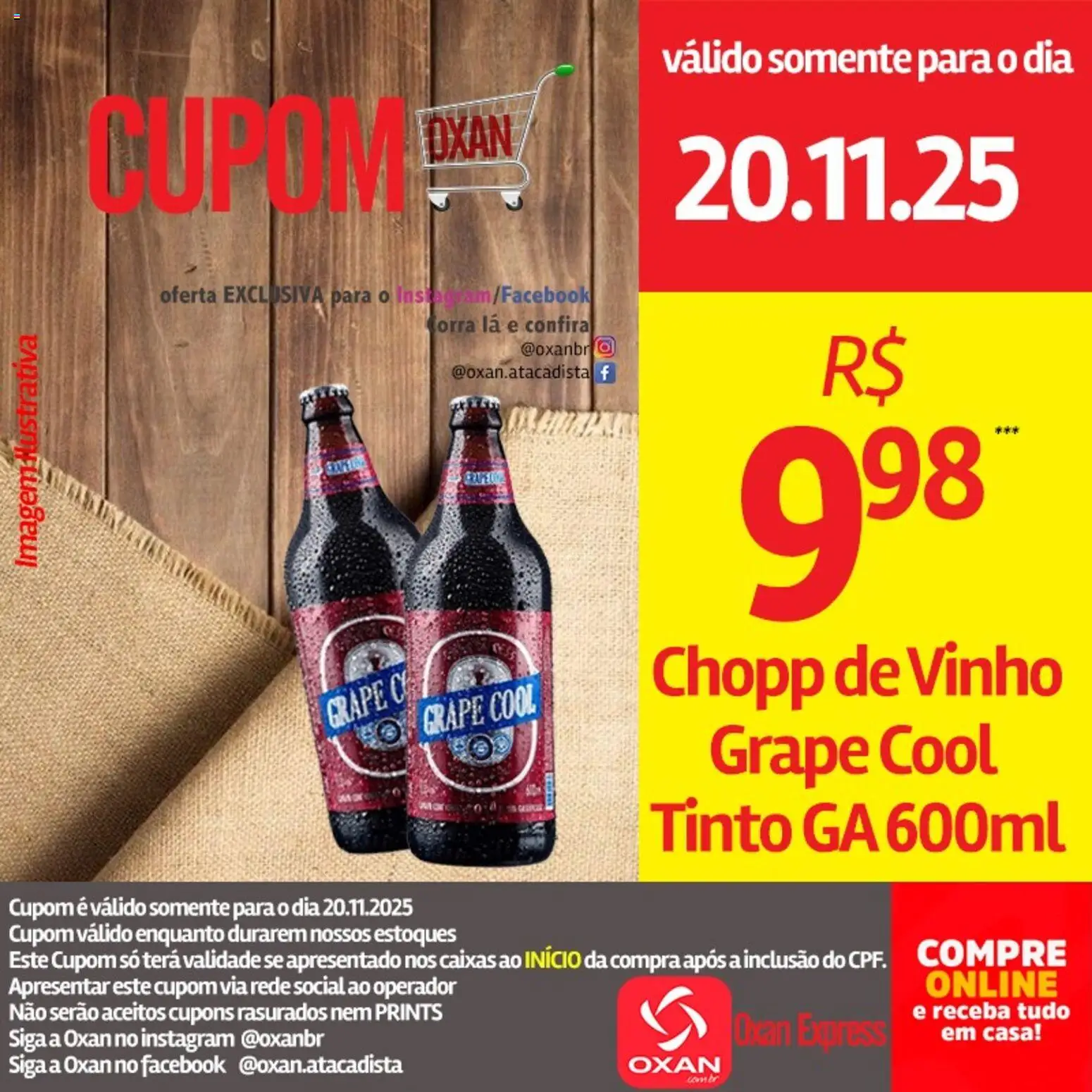 Oxan Atacadista Folheto - válido de 20.11.2025 | Página: 14 | Produtos: Vinho