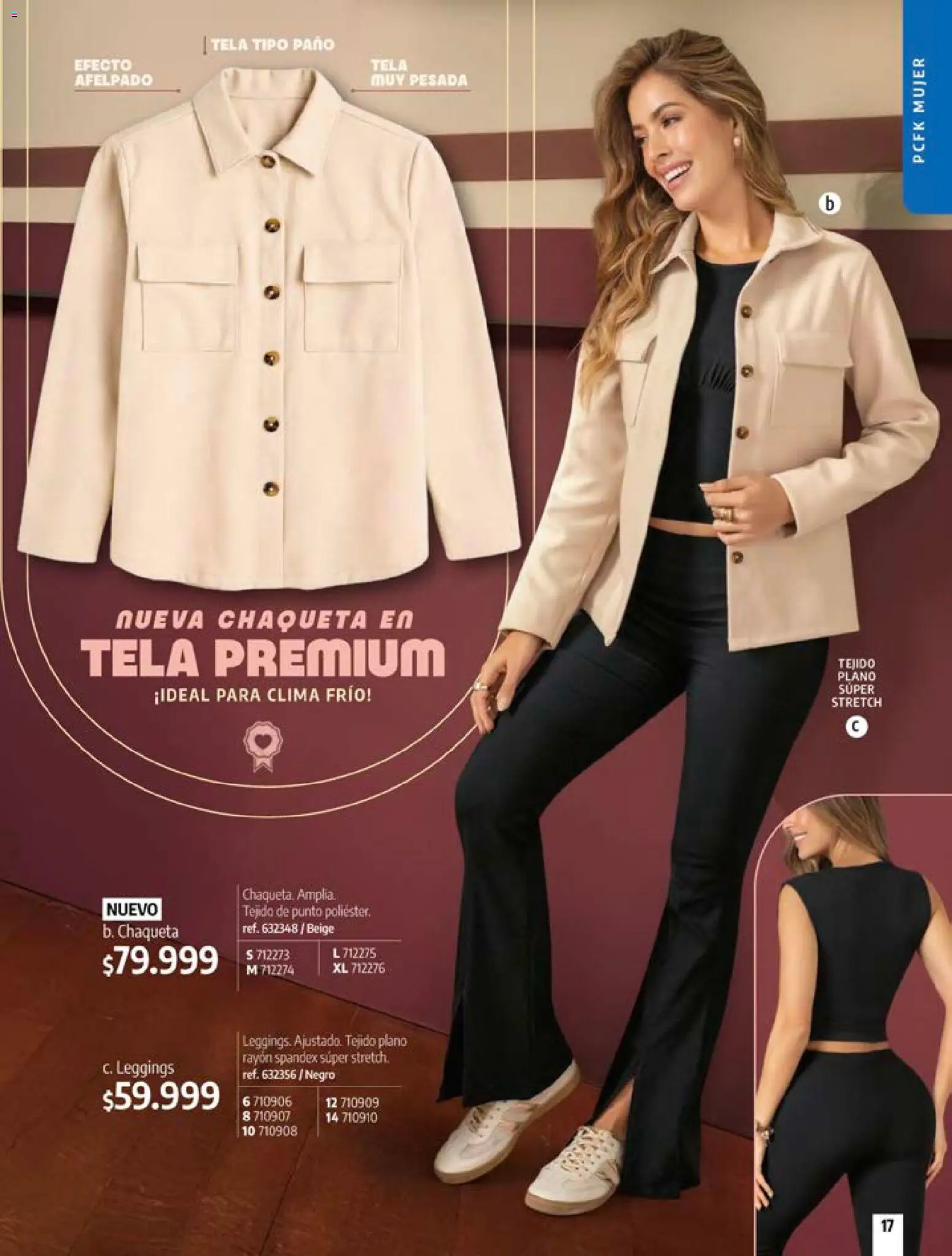 Pacifika revista - valida desde el 24.04.2026 | Página: 17 | Productos: Chaqueta