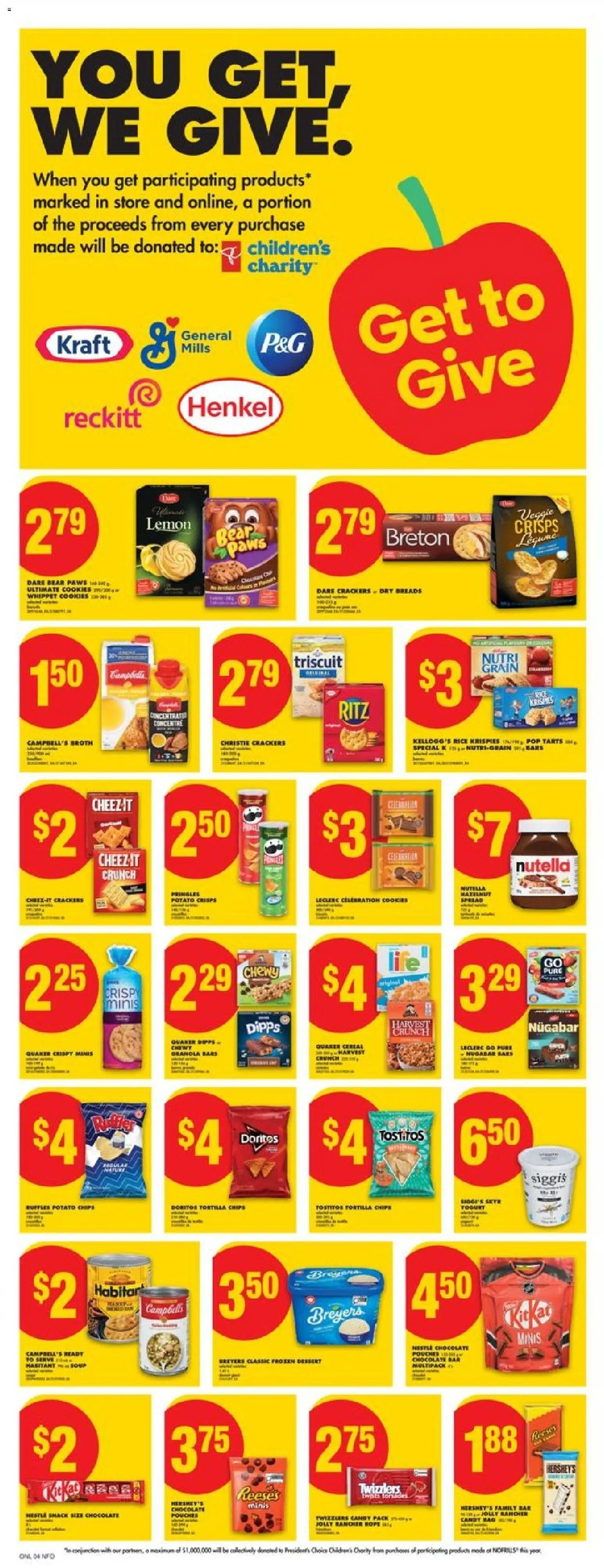 No Frills flyer valid from 30.10.2025 | Page: 9 | Products: Rice, Chips, Yogurt, Chocolate