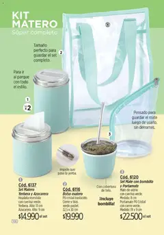 Catálogo Amodil Campaña 13 │ válido desde el 18.07.2025 | Página: 106 | Productos: Mate, Yerbera, Azucarera, Bolso