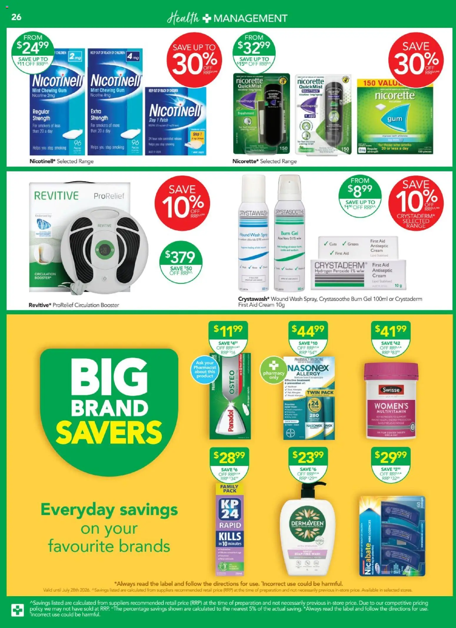 Terry White catalogue - valid from 16.04.2026 | Page: 26 | Products: Gum, Multivitamin, Treatment, Allergy