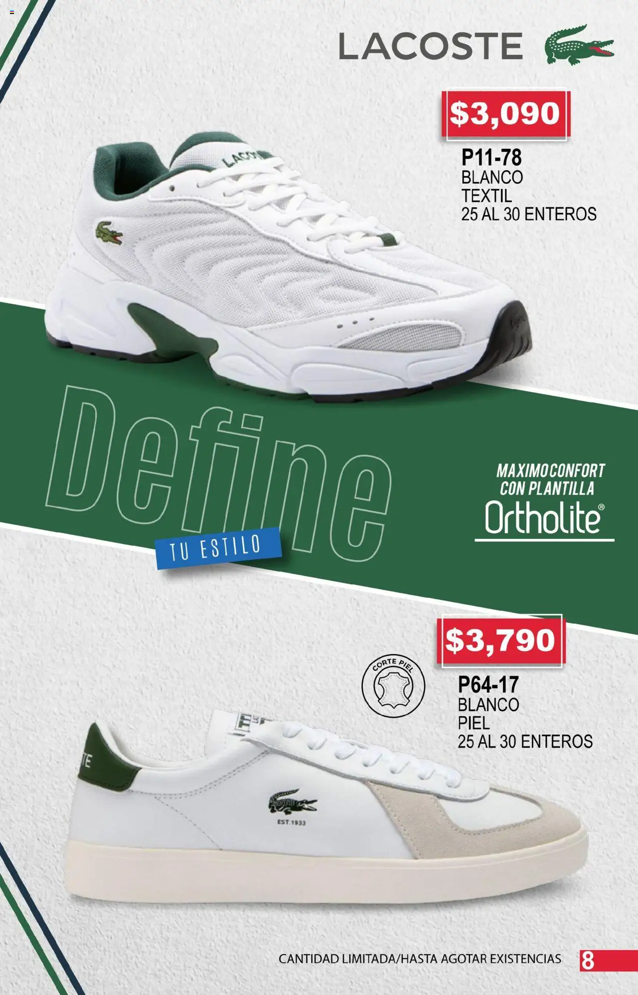Nuevas ofertas de Cklass válidas en toda la República Mexicana desde el 14.07.2025. ¡Encuentra las mejores ofertas en Cklass catálogo Especial Lacoste! | Página: 9