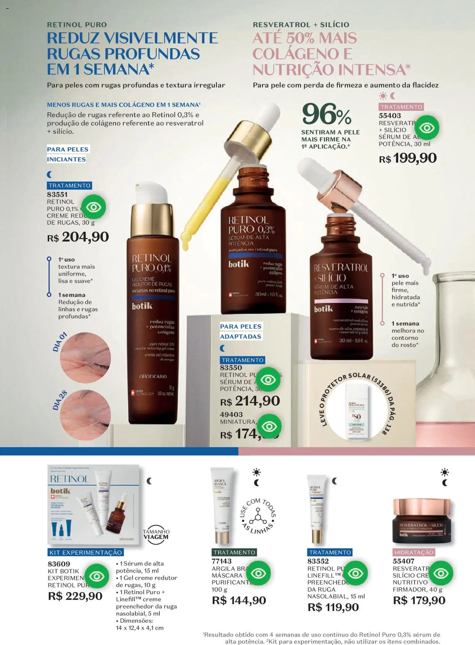 O Boticário Folheto - válido de 02.03.2026 | Página: 152 | Produtos: Colágeno, Argila, Sérum, Creme