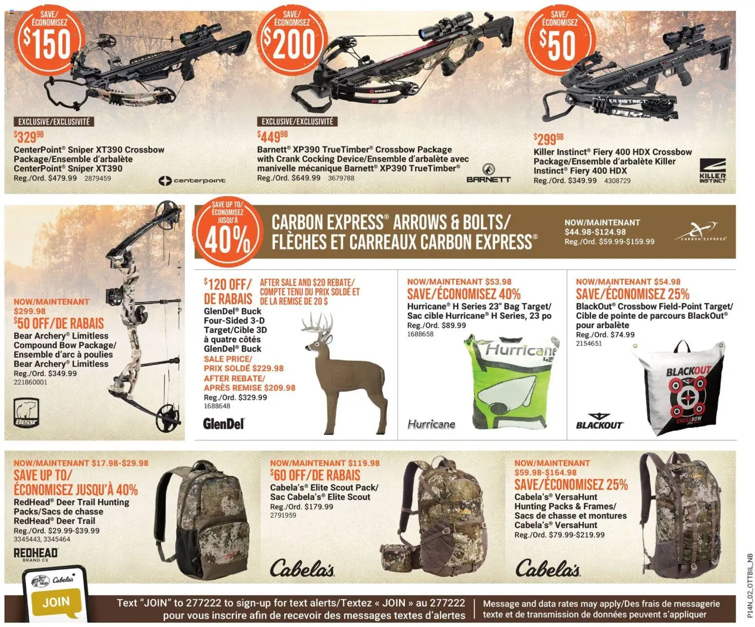 Cabelas flyer valid from 23.10.2025 | Page: 3 | Products: Bag