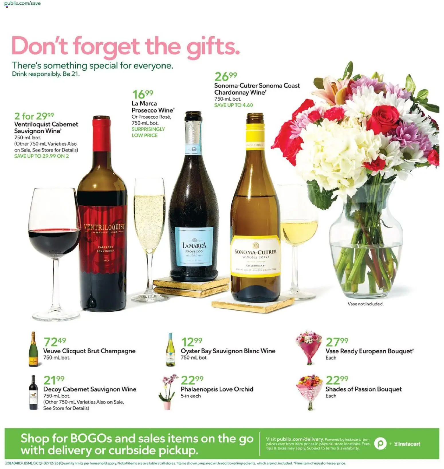 Publix Valentine Ad - valid from 11.02.2026 | Page: 1