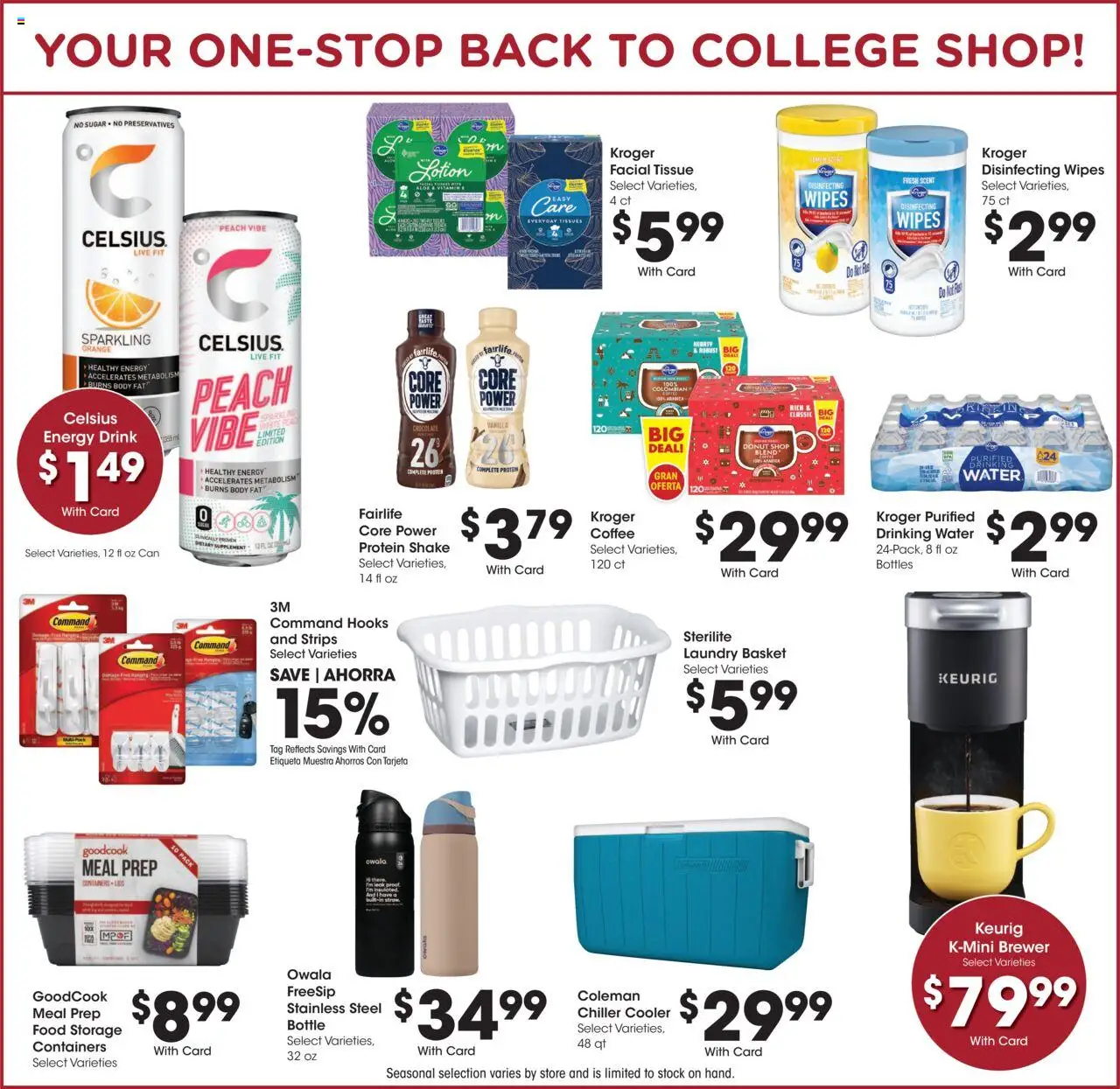 Fry's Food Weekly Ad - valid from 06.08.2025 | Page: 8 | Products: Vitamin, Basket, Coffee, Water