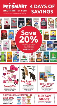 Preview of Petsmart - Weekend Flyer  from shop Petsmart valid from 22.01.2026
