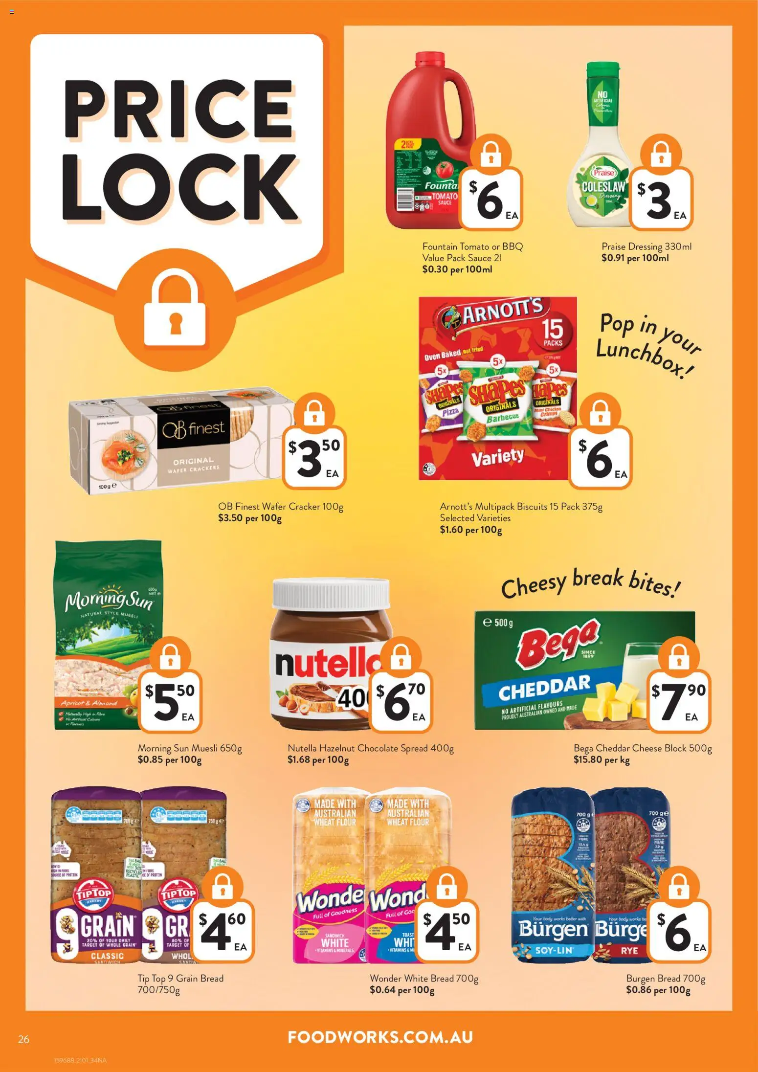 Foodworks catalogue - valid from 14.01.2026 | Page: 26 | Products: Chocolate, Nutella, Fountain, Oven