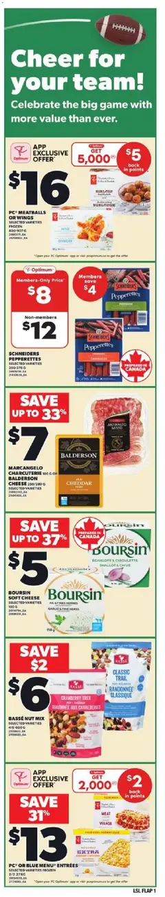 Preview of Loblaws weekly flyer / circulaire from shop Loblaws valid from 13.11.2025