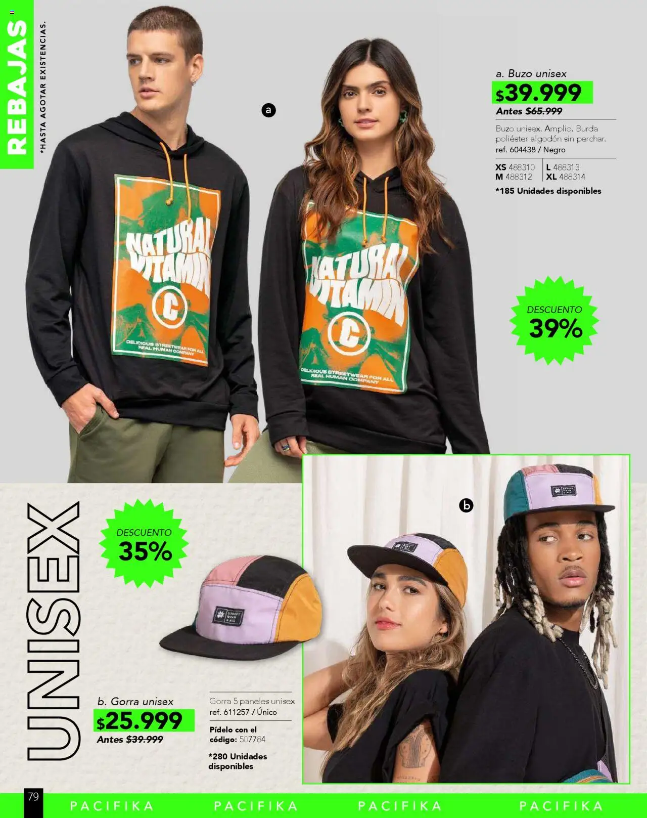 Pacifika revista - valida desde el 25.09.2025 | Página: 286 | Productos: Algodón, Buzo