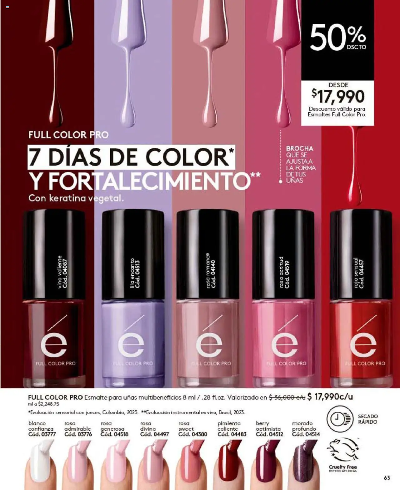 Ésika revista - valida desde el 24.09.2025 | Página: 63 | Productos: Pimienta, Brocha, Vino