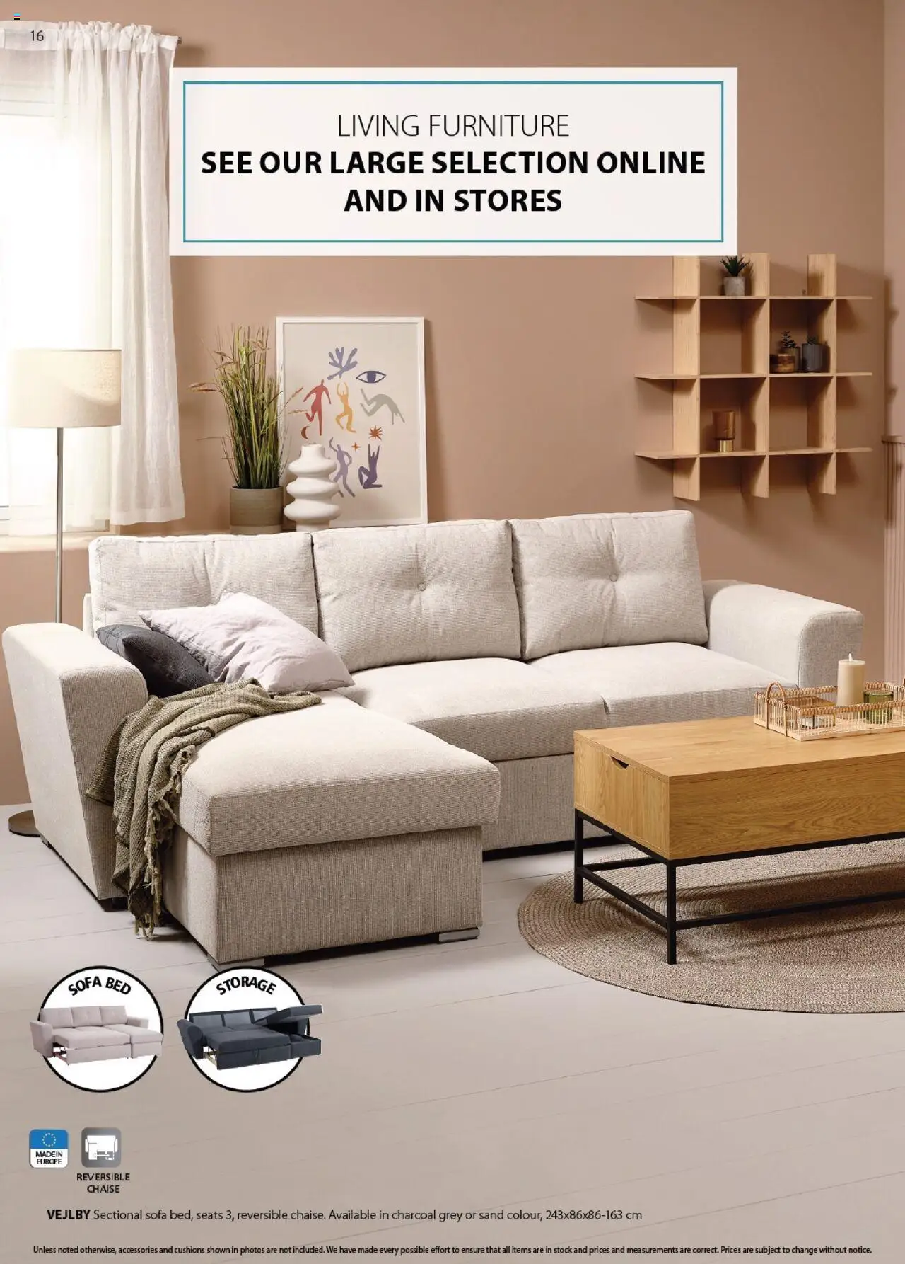 JYSK flyer valid from 14.08.2025 | Page: 16 | Products: Bed, Sofa