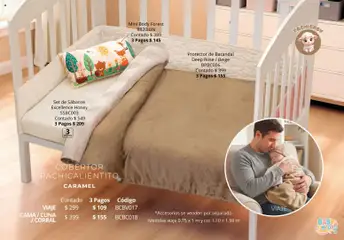 Vista previa de Colchas Concord catálogo Baby, nuevo folleto de la tienda, válido en México a partir del 01.05.2026 | Página: 44 | Productos: Cobertor, Cama, Body, Sabanas