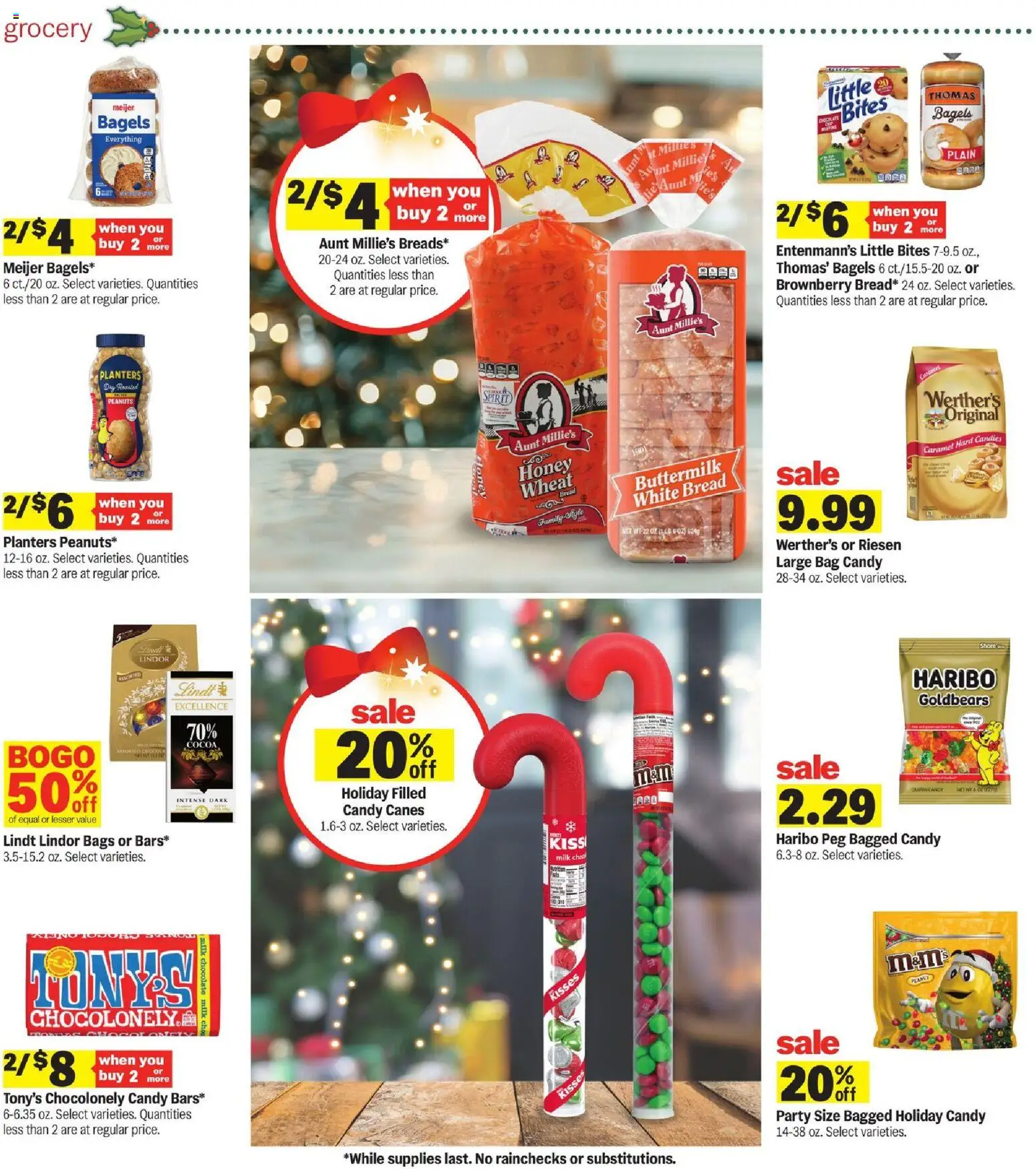 Meijer Weekly Ad - MI - valid from 19.11.2025 | Page: 15 | Products: Milk, Chocolate, Candies, Bag