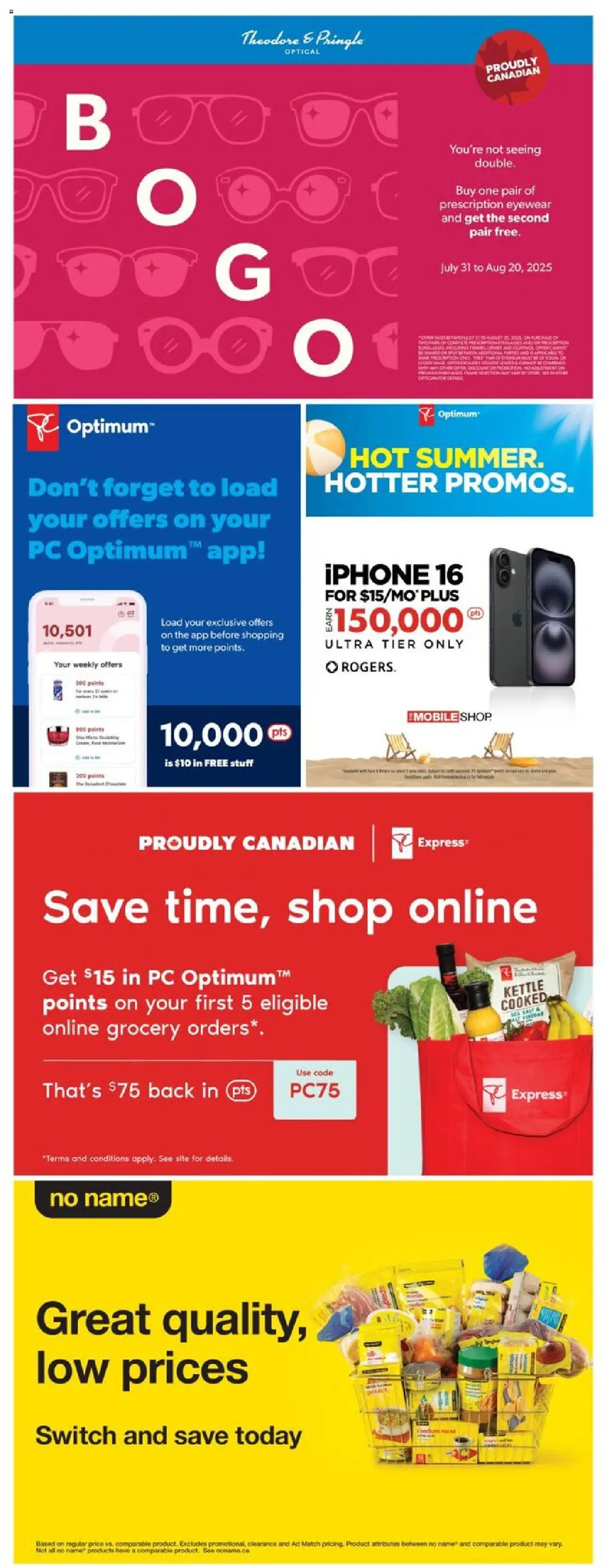 Real Canadian Superstore flyer valid from 31.07.2025 | Page: 32 | Products: PC, Kettle