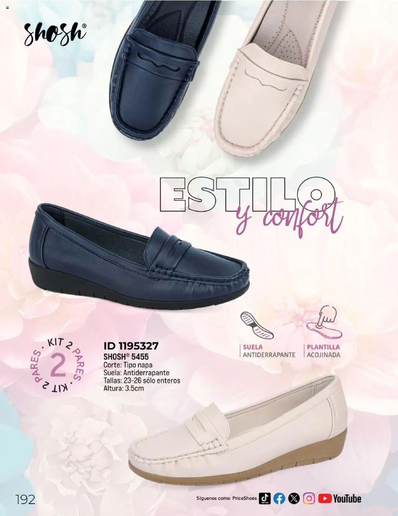 Nuevas ofertas de Price Shoes válidas en toda la República Mexicana desde el 10.02.2025. ¡Encuentra las mejores ofertas en Price Shoes catálogo Confort! | Página: 192