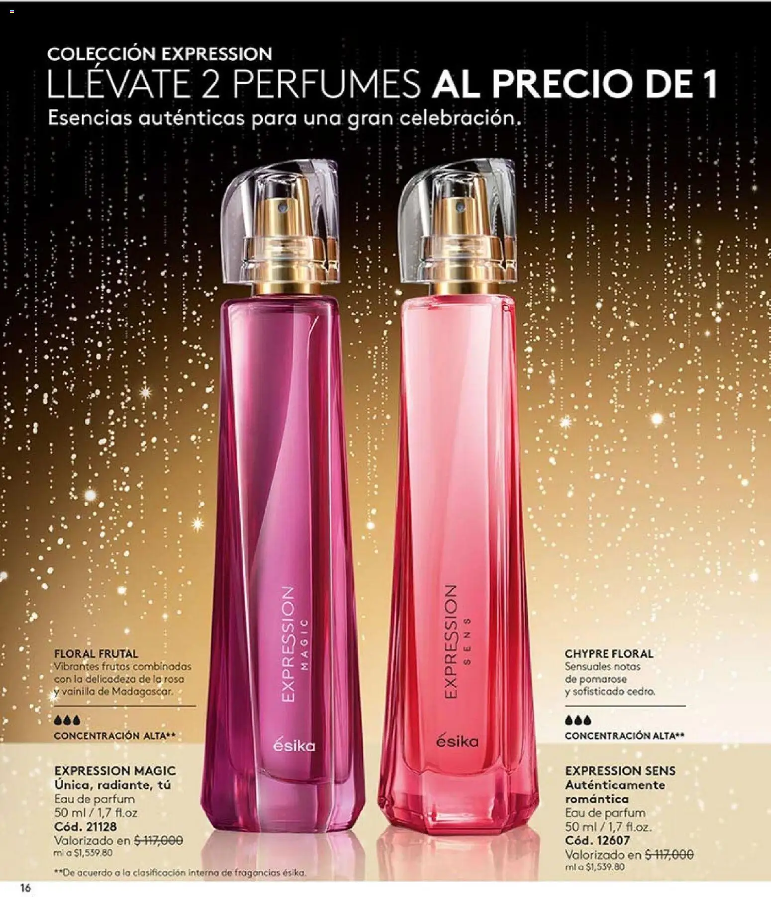 Ésika revista - valida desde el 01.01.2026 | Página: 16 | Productos: Esencias