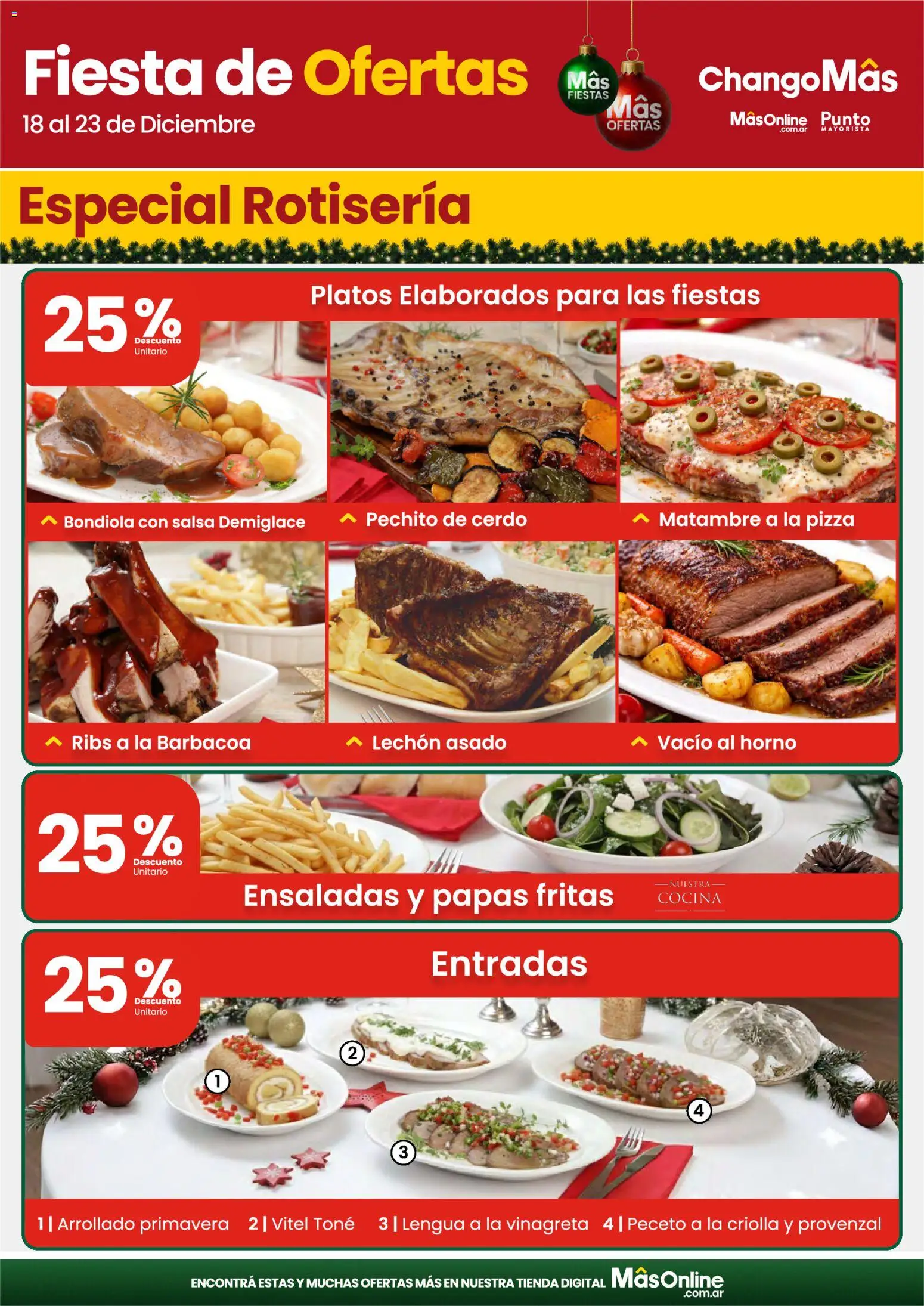 Changomas ofertas │ válido desde el 18.12.2025 | Página: 2 | Productos: Horno, Cocina, Provenzal, Papas fritas