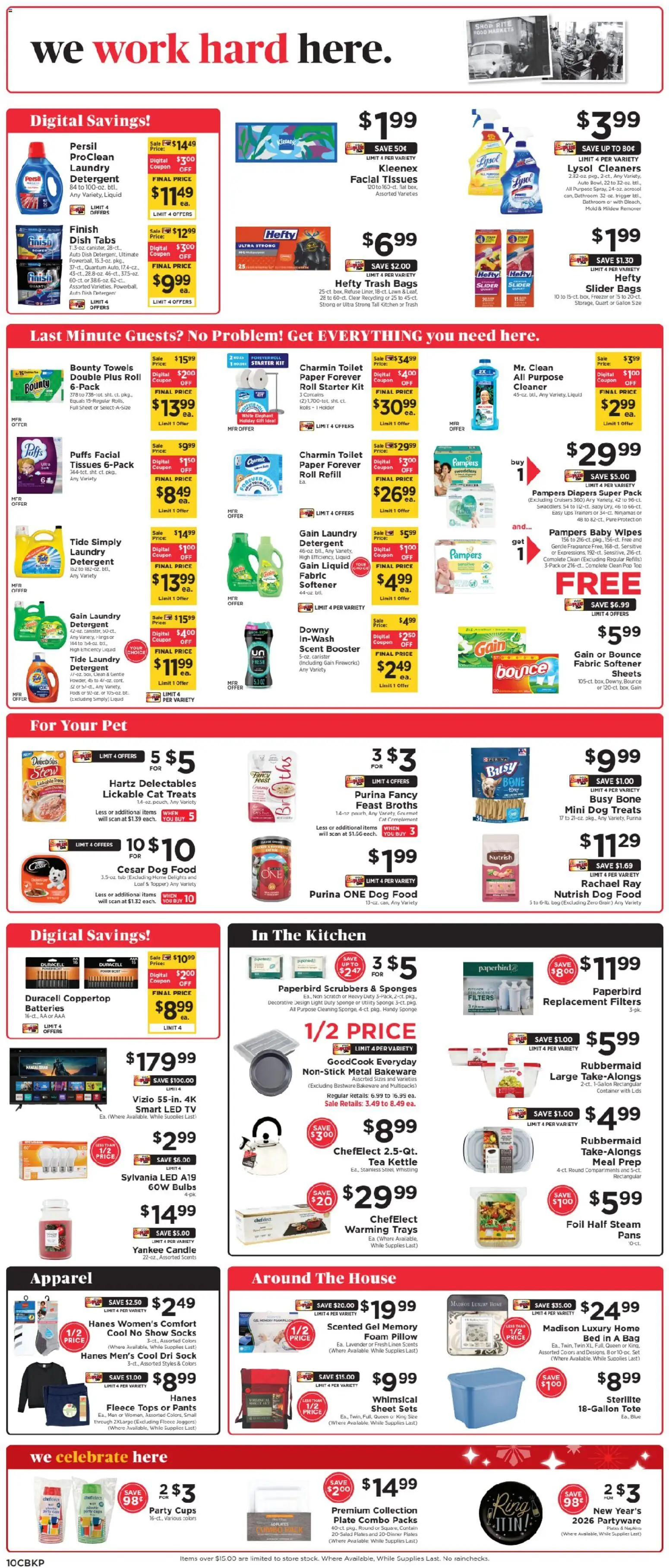 ShopRite Weekly Ad 2 - valid from 21.12.2025 | Page: 11 | Products: Bed, Bag, Freezer, UPS