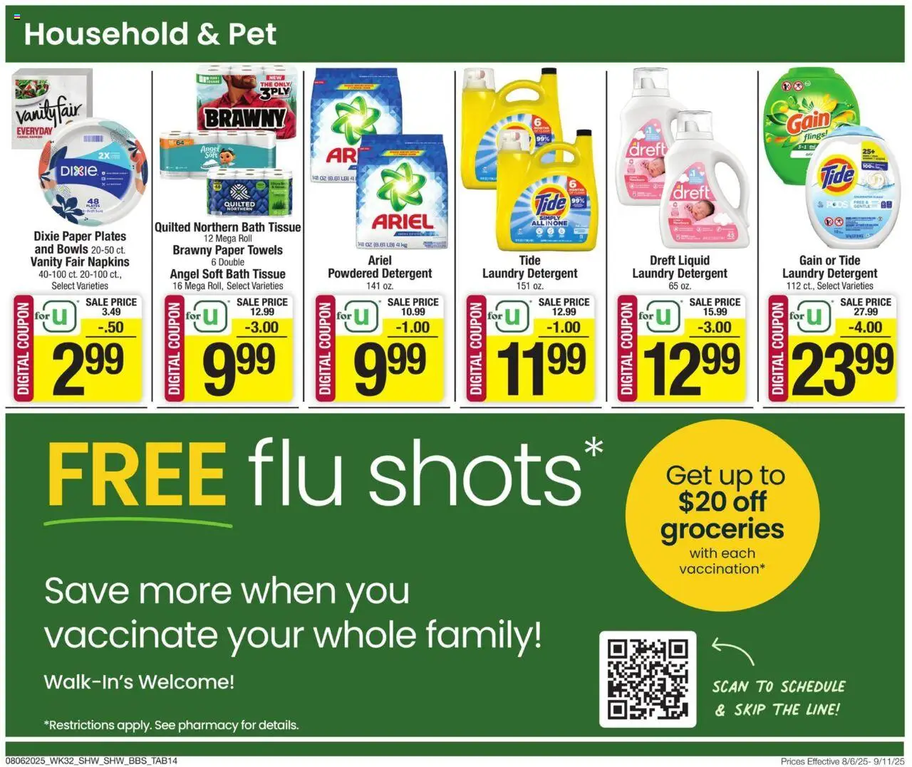 Shaw's Big Book of Savings - valid from 06.08.2025 | Page: 14 | Products: Bath, Detergent