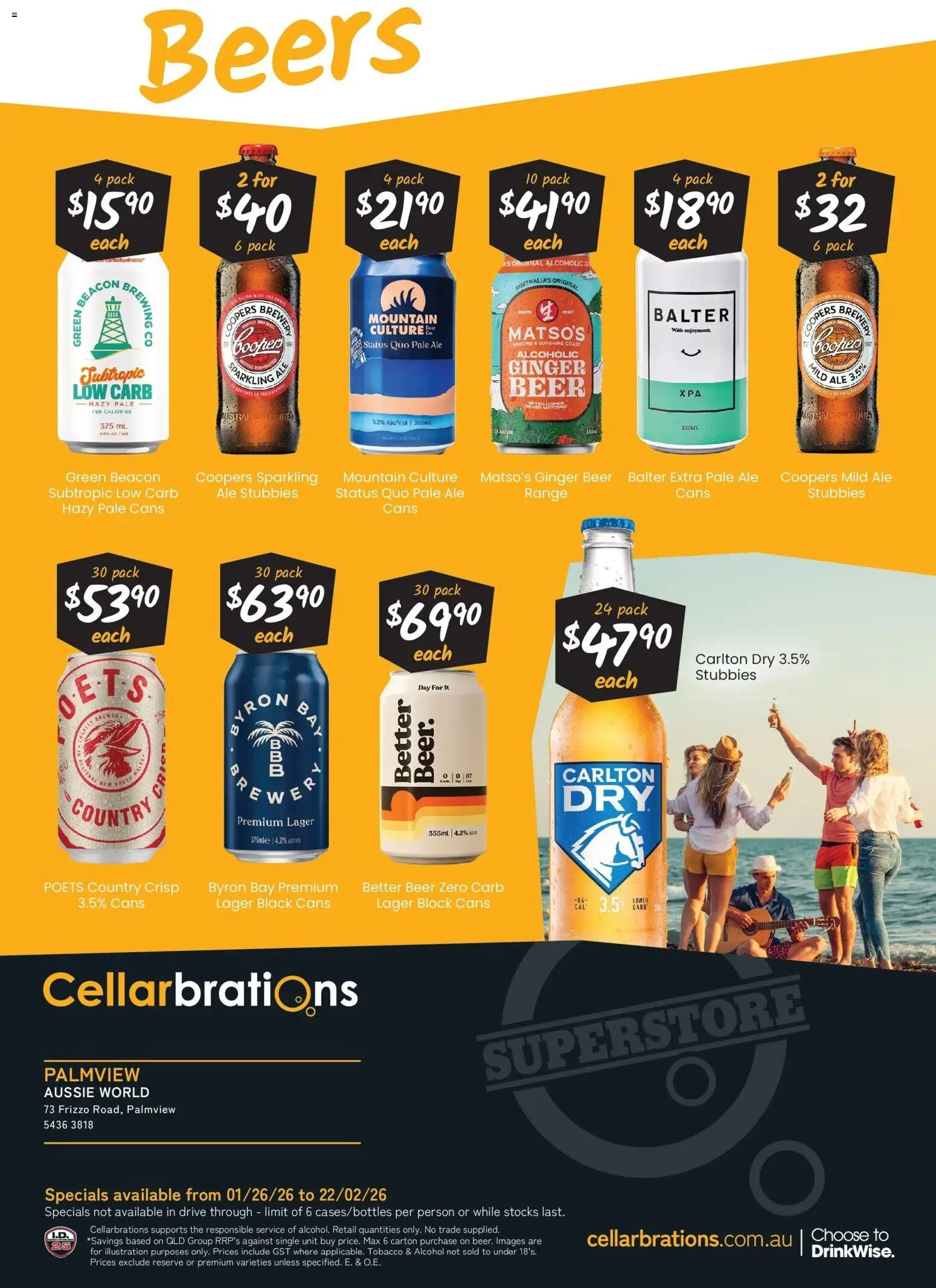 Cellarbrations catalogue - valid from 26.01.2026 | Page: 6 | Products: Ginger, Beer
