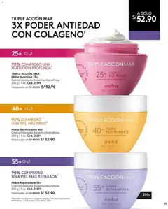 Vista previa de folleto Ésika catálogo - Campaña 7 de la Ésika válido desde 04.04.2026 | Página: 109 | Productos: Crema