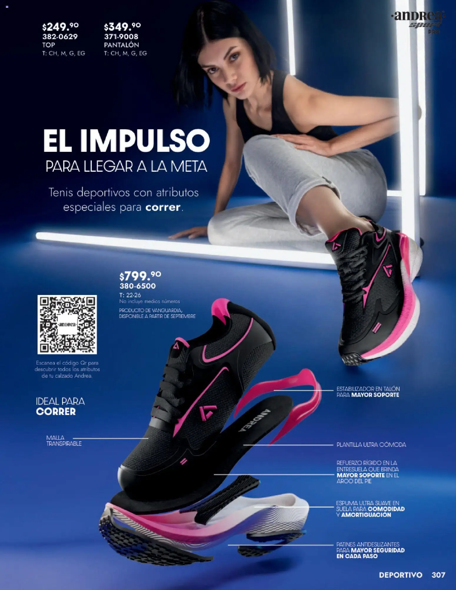 Nuevas ofertas de Andrea válidas en toda la República Mexicana desde el 24.08.2025. ¡Encuentra las mejores ofertas en Andrea - Catálogo Calzado Dama! | Página: 307