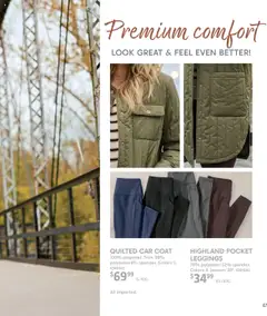 Preview of Cabela's weekly ads valid from 01.10.2025 | Page: 47 | Products: Trim, Coat, Leggings