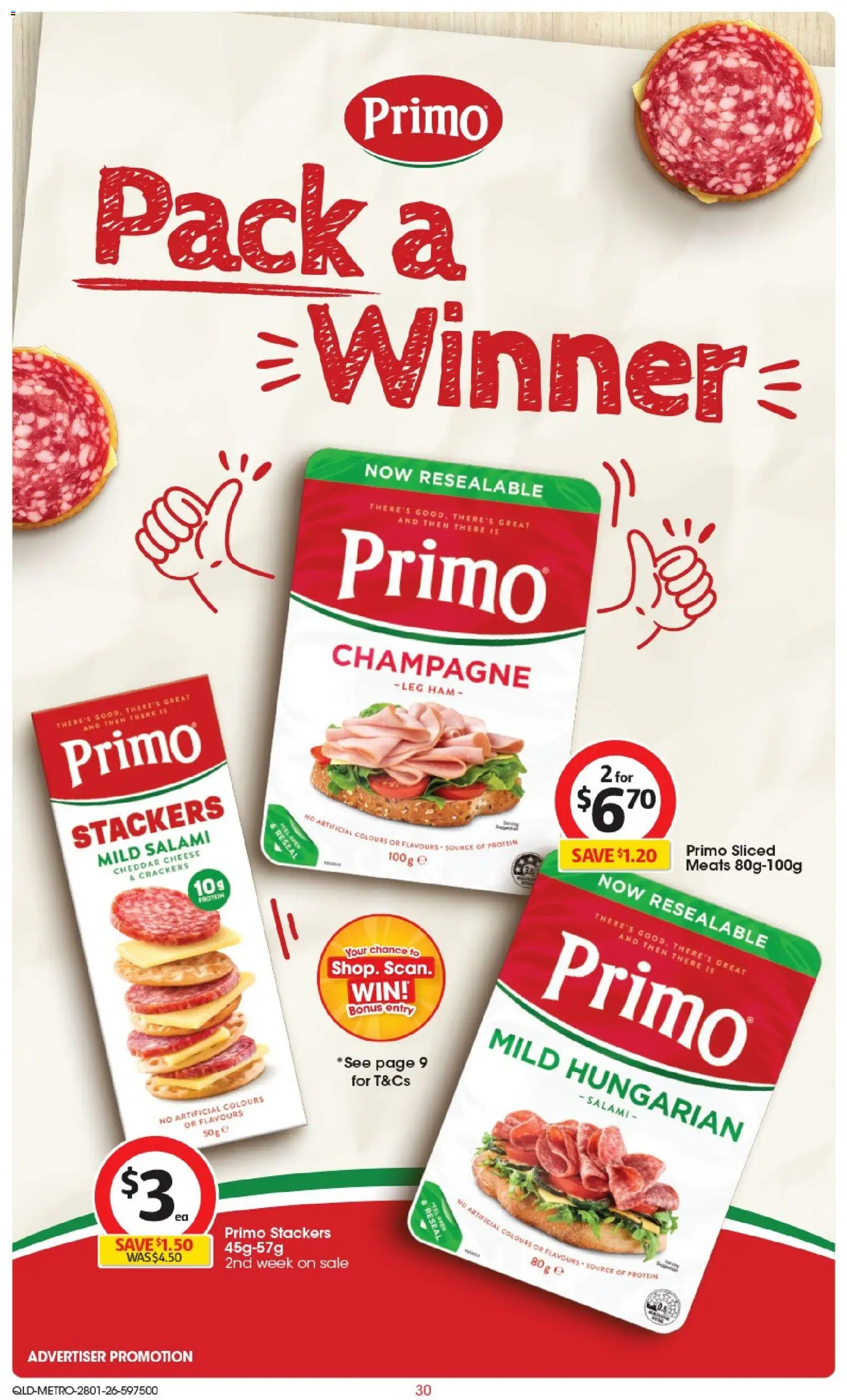 Coles catalogue - valid from 28.01.2026 | Page: 31 | Products: Crackers, Cheese, Salami, Oven