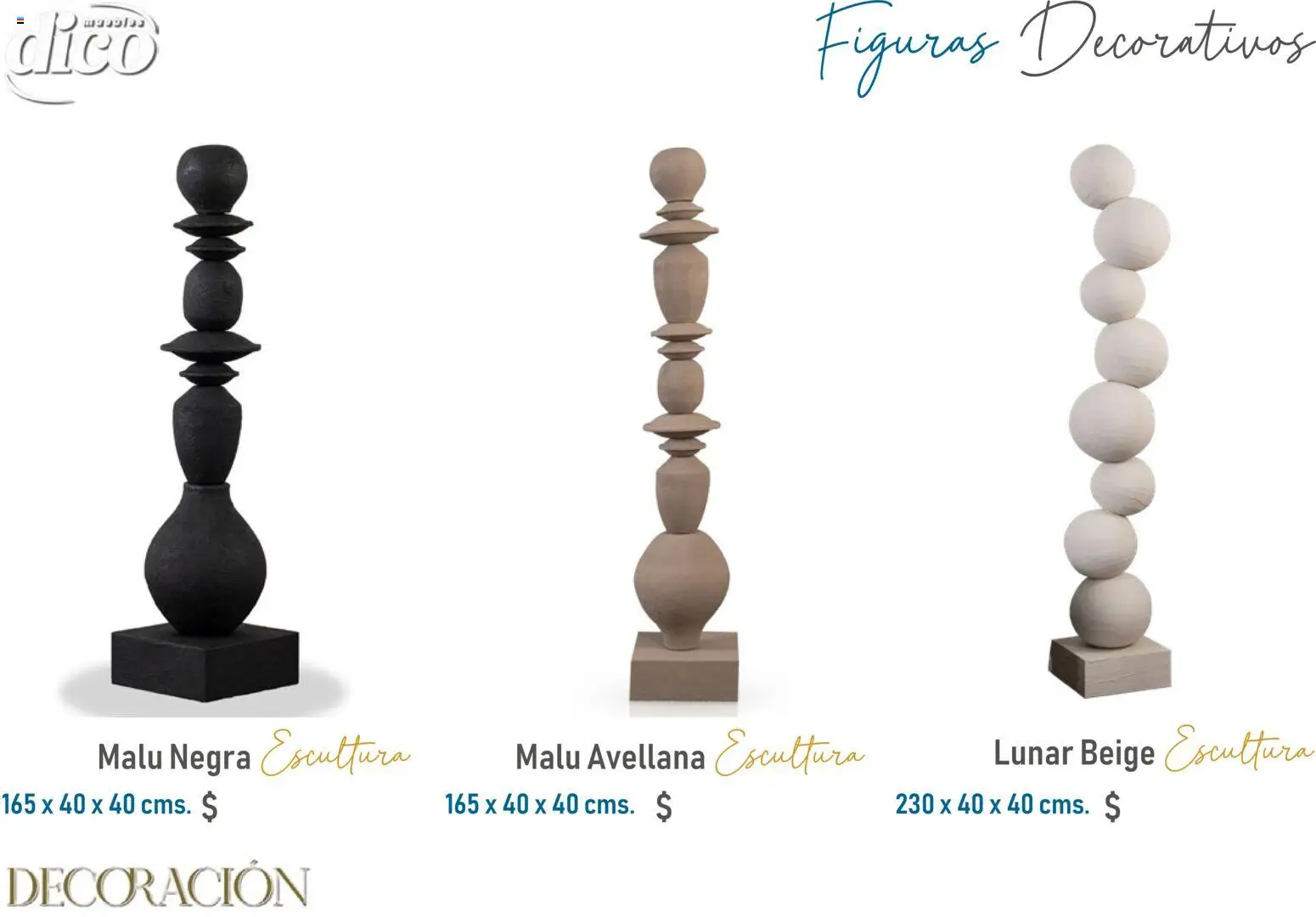 Nuevas ofertas de Muebles Dico válidas en toda la República Mexicana desde el 09.12.2025. ¡Encuentra las mejores ofertas en Muebles Dico catálogo Decoración! | Página: 25