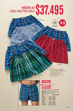 Leonisa - Catálogo principal -  Vista previa de la revista de la tienda Leonisa valido desde el 07.12.2025 | Página: 179 | Productos: Té, Algodón, Boxers