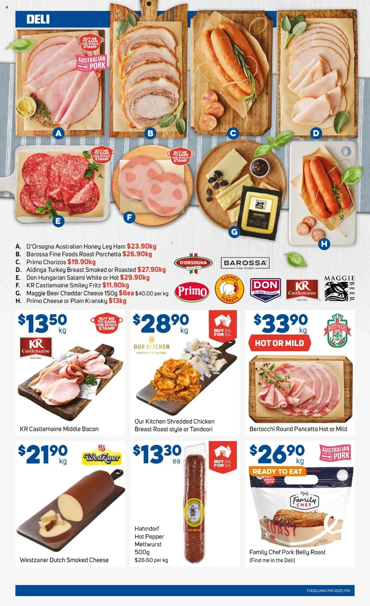 Foodland catalogue - valid from 08.10.2025 | Page: 8 | Products: Ham, Beer, Pork, Pepper