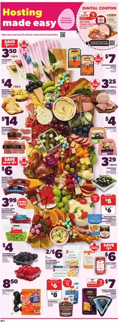 Preview of Zehrs weekly flyer / circulaire from shop Zehrs valid from 26.03.2026 | Page: 5 | Products: Turkey, Cheese, Chocolate, Ham