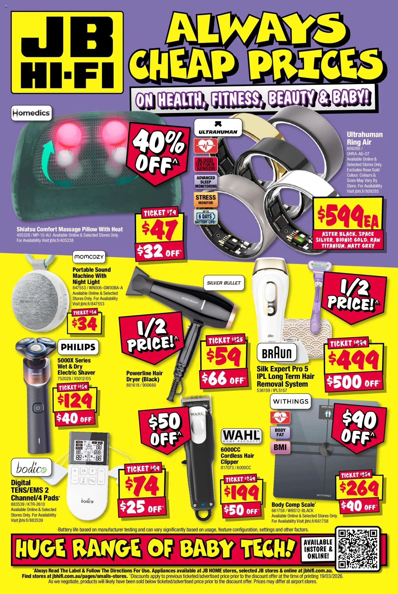 JB Hi-Fi catalogue - valid from 02.04.2026 | Page: 24 | Products: Light, Digital, Dryer, Scale