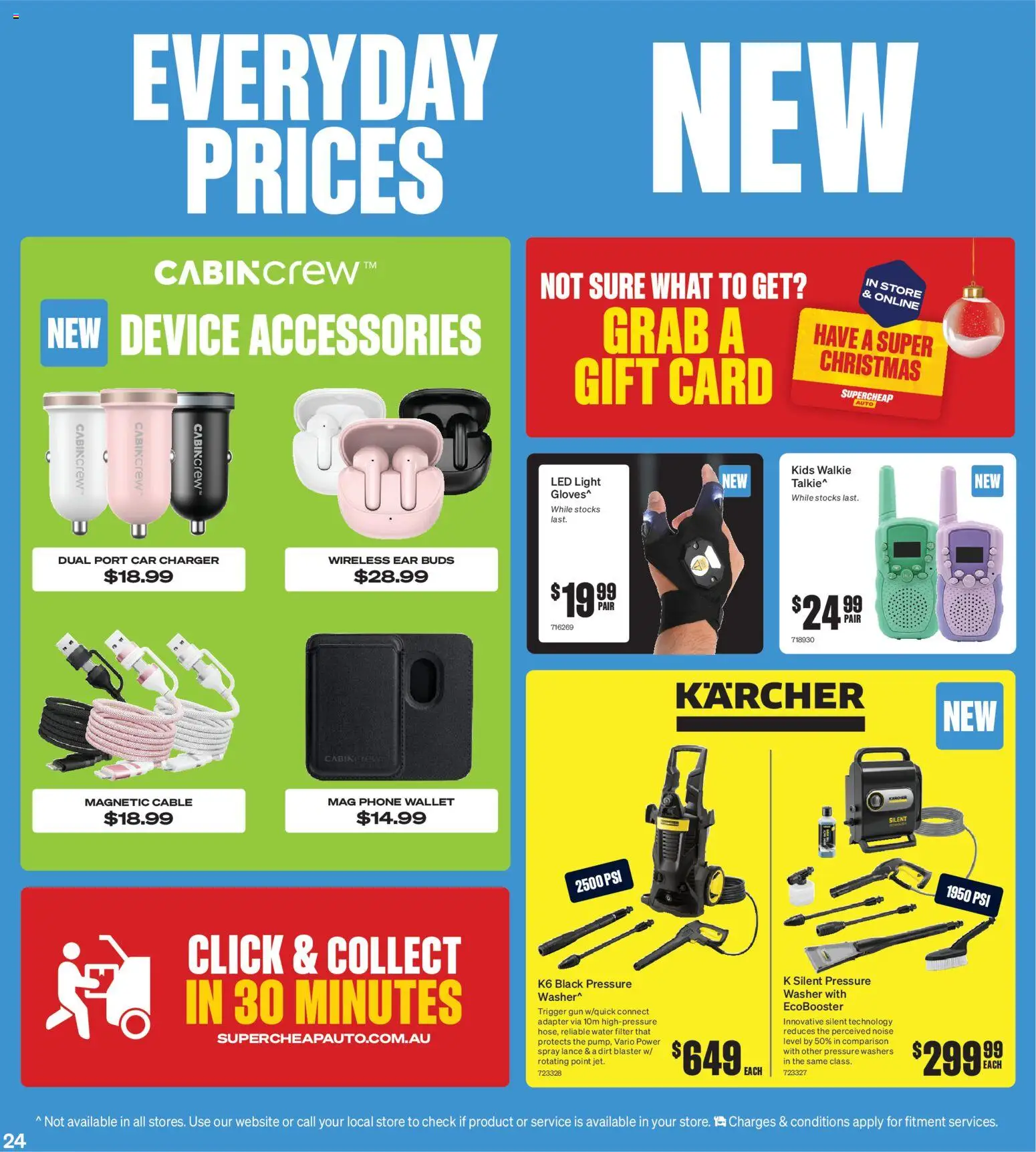 Supercheap Auto catalogue - valid from 05.11.2025 | Page: 24 | Products: Water, Accessories, Wallet, Cable