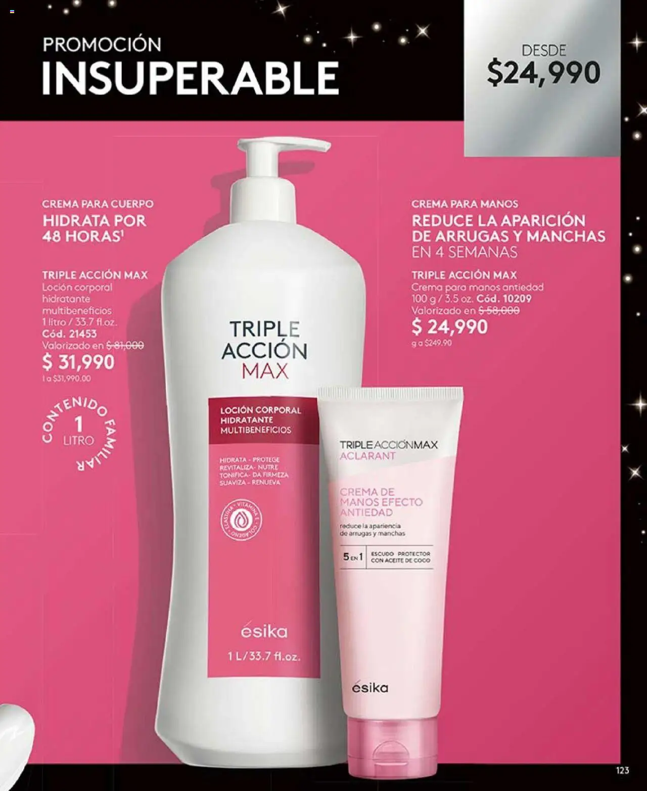 Ésika revista - valida desde el 14.10.2025 | Página: 135 | Productos: Crema, Loción, Coco, Aceite