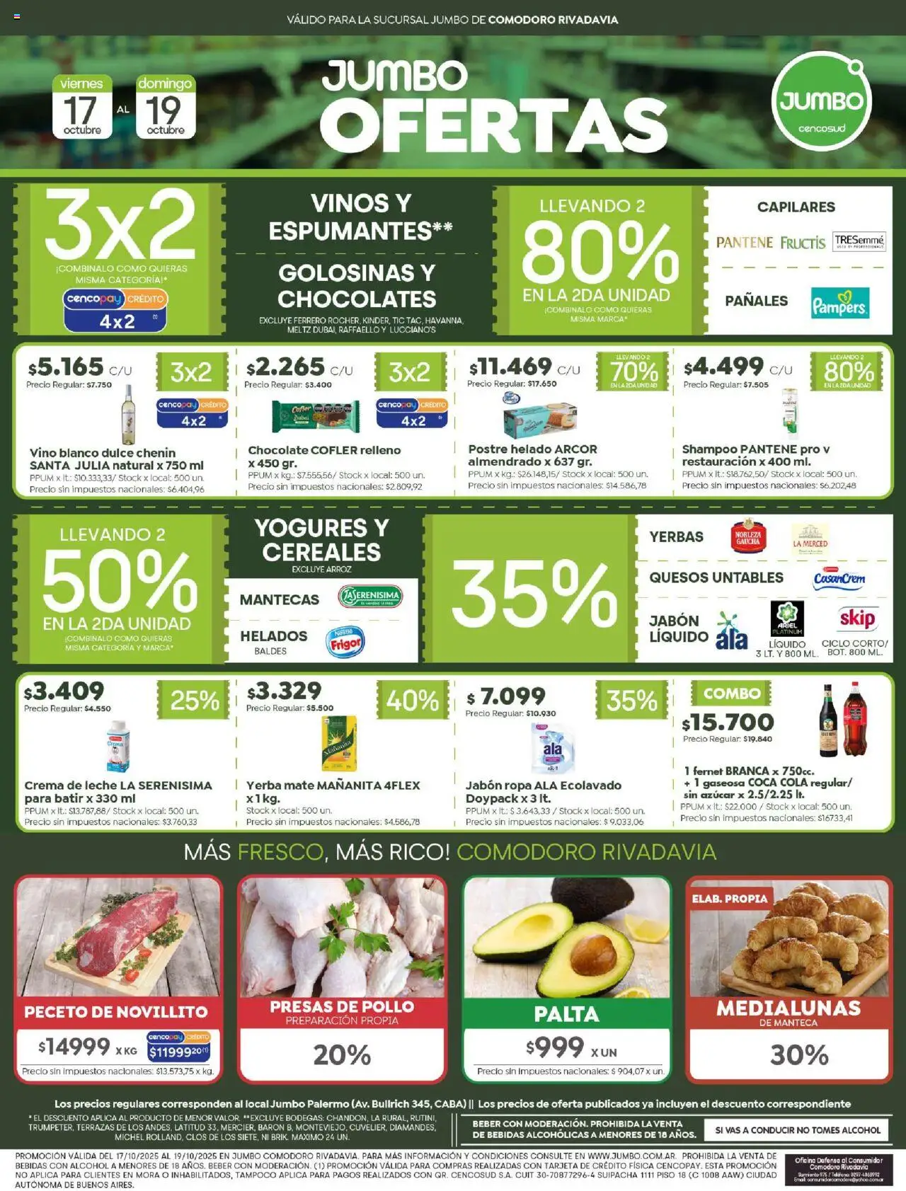 Jumbo - Ofertas | Comodoro │ válido desde el 17.10.2025 | Página: 1