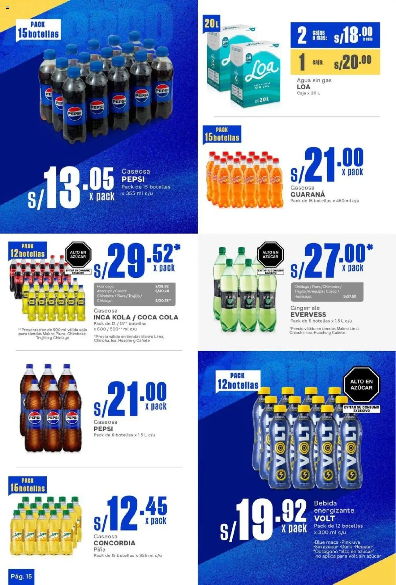 Catálogo Makro válido desde 11.09.2025 | Página: 15 | Productos: Caja, Piña