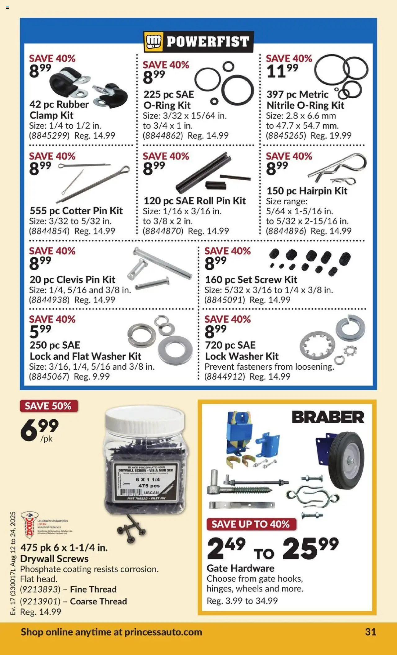 Princess Auto flyer valid from 12.08.2025 | Page: 35