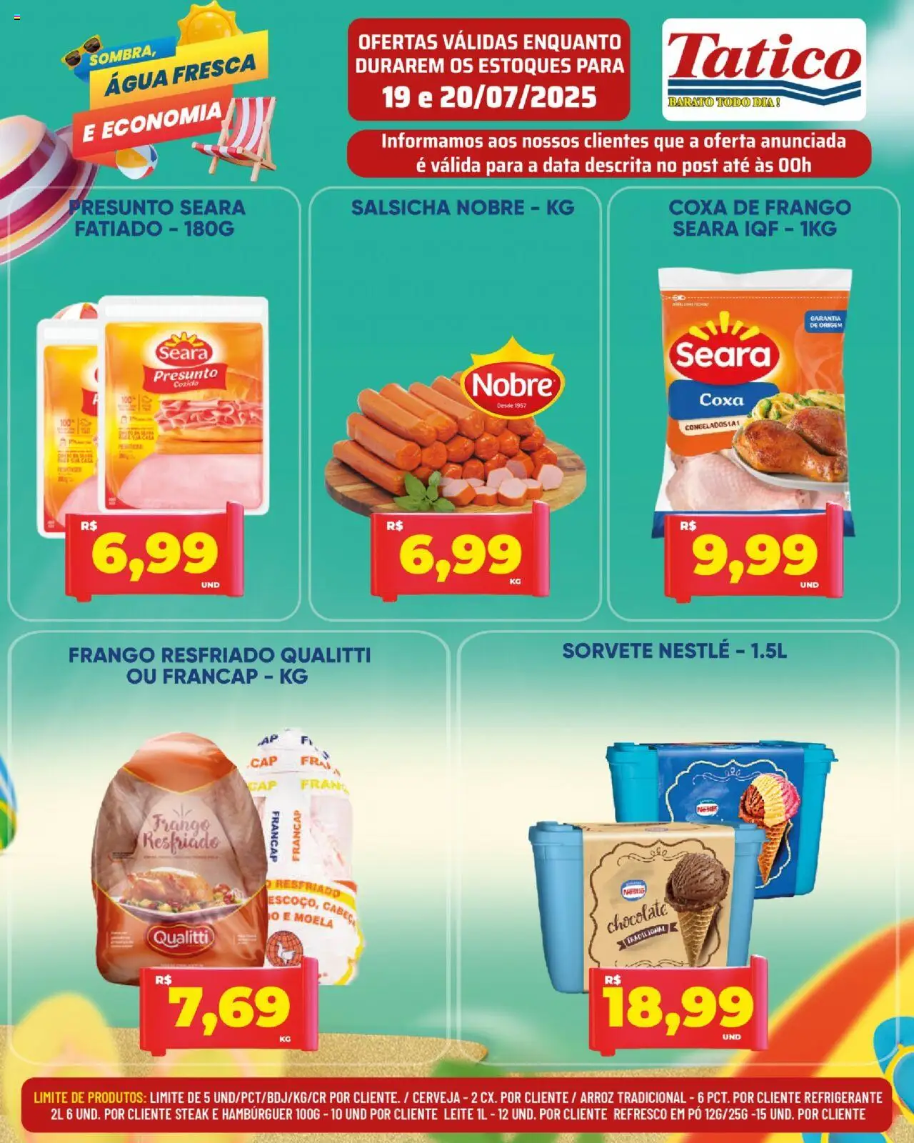 Tatico Folheto - válido de 19.07.2025 | Página: 14 | Produtos: Pó, Refresco, Coxa de frango, Refrigerante