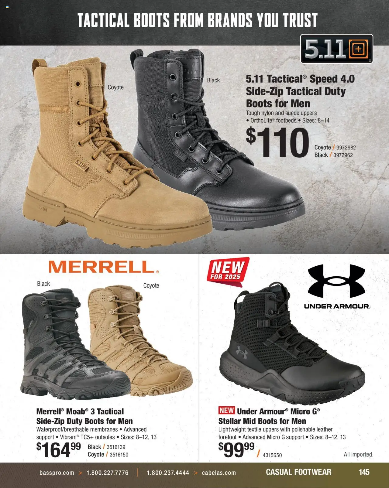 Cabela's Hunting Master 25 - valid from 11.08.2025 | Page: 145 | Products: Boots