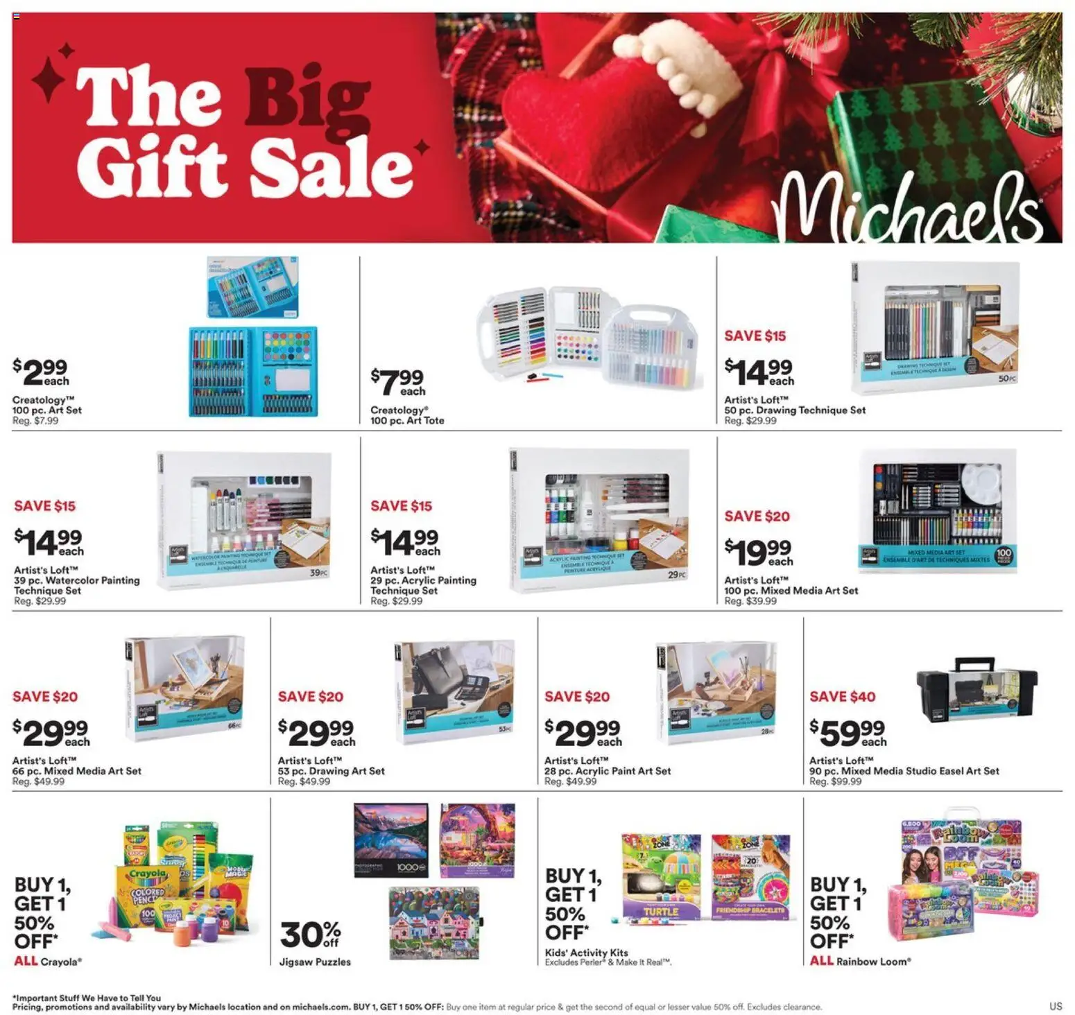 Michaels Weekly Ad - valid from 21.12.2025 | Page: 1
