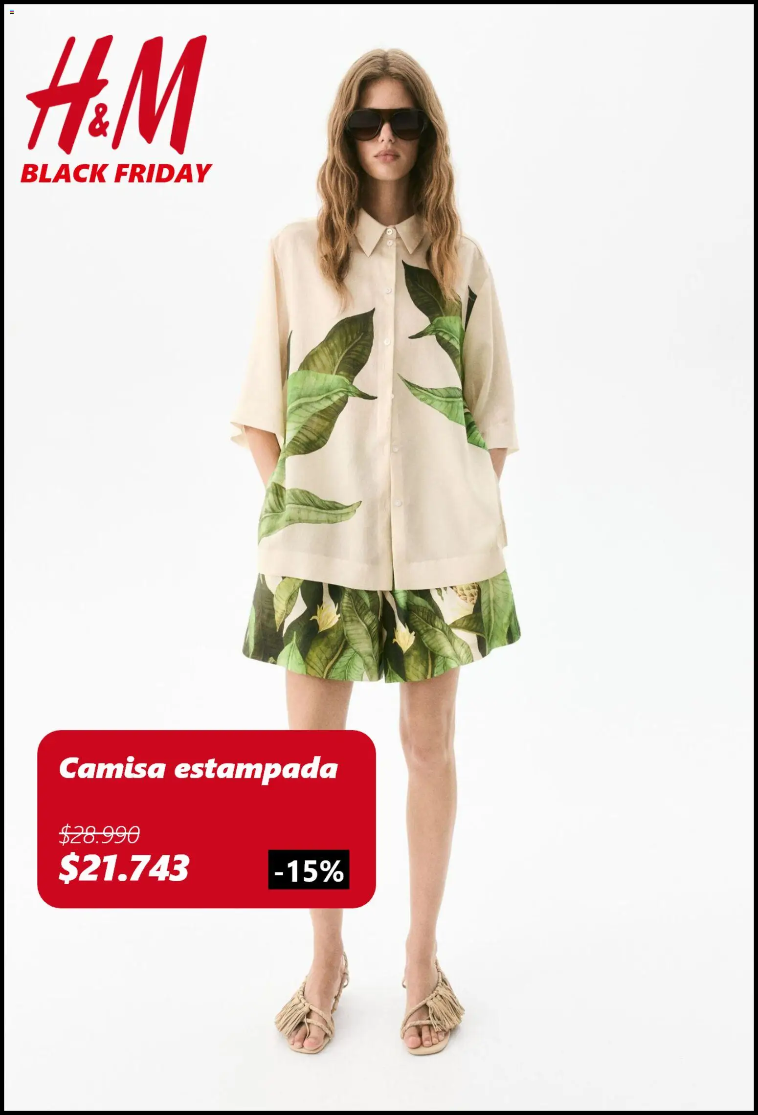 Black Friday H&M │ válido desde el 26.11.2025 | Página: 7 | Productos: Camisa