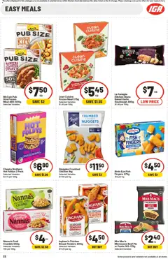 Preview of IGA catalogue WA - valid from 08.04.2026 | Page: 22 | Products: Chicken, Fish, Garlic, Chilli