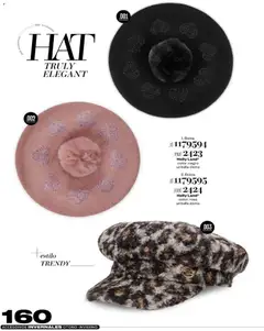 Vista previa de Price Shoes catálogo Accesorios, nuevo folleto de la tienda, válido en México a partir del 03.11.2025 | Página: 160 | Productos: Boina