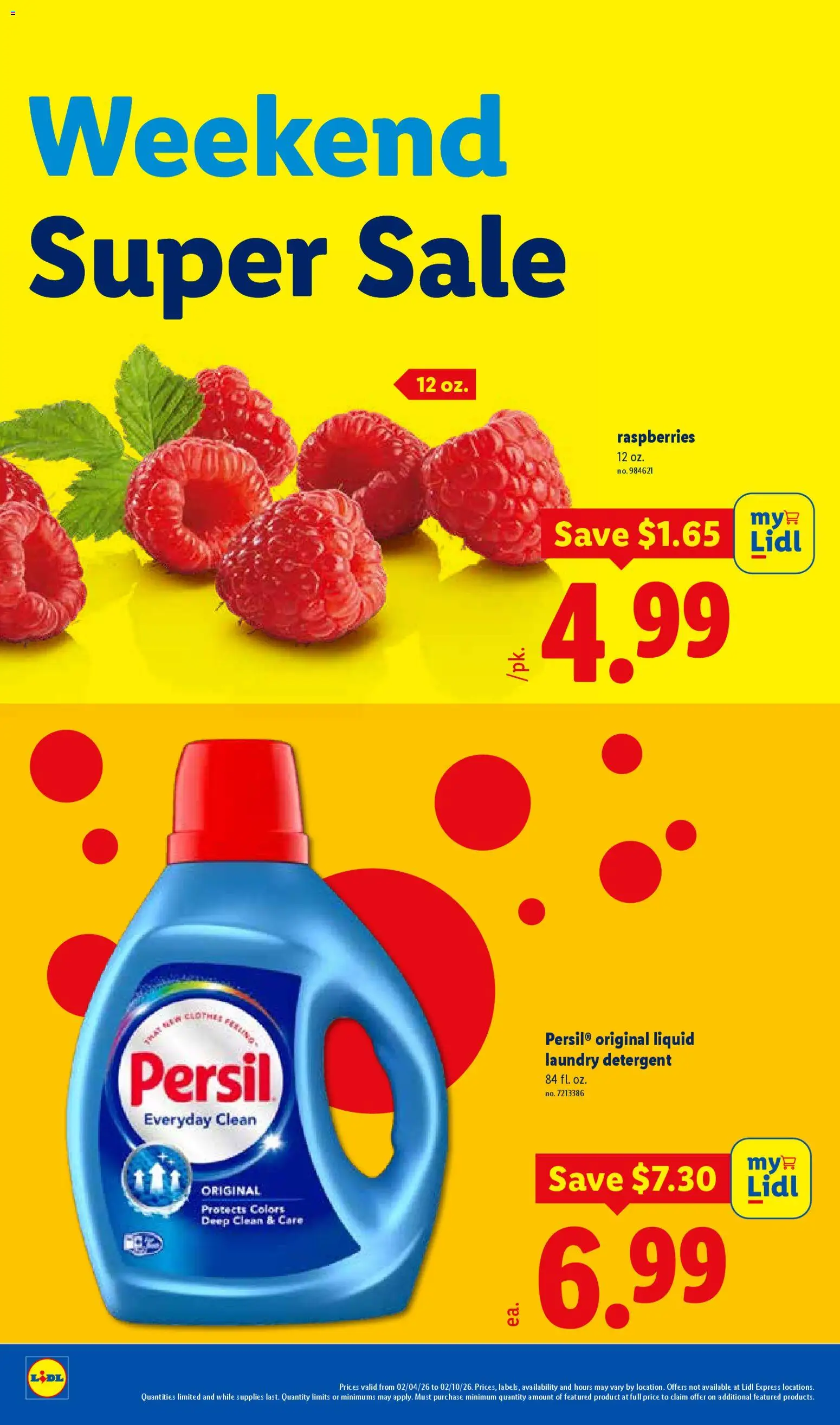 Lidl Weekly Ad - valid from 04.02.2026 | Page: 30 | Products: Detergent