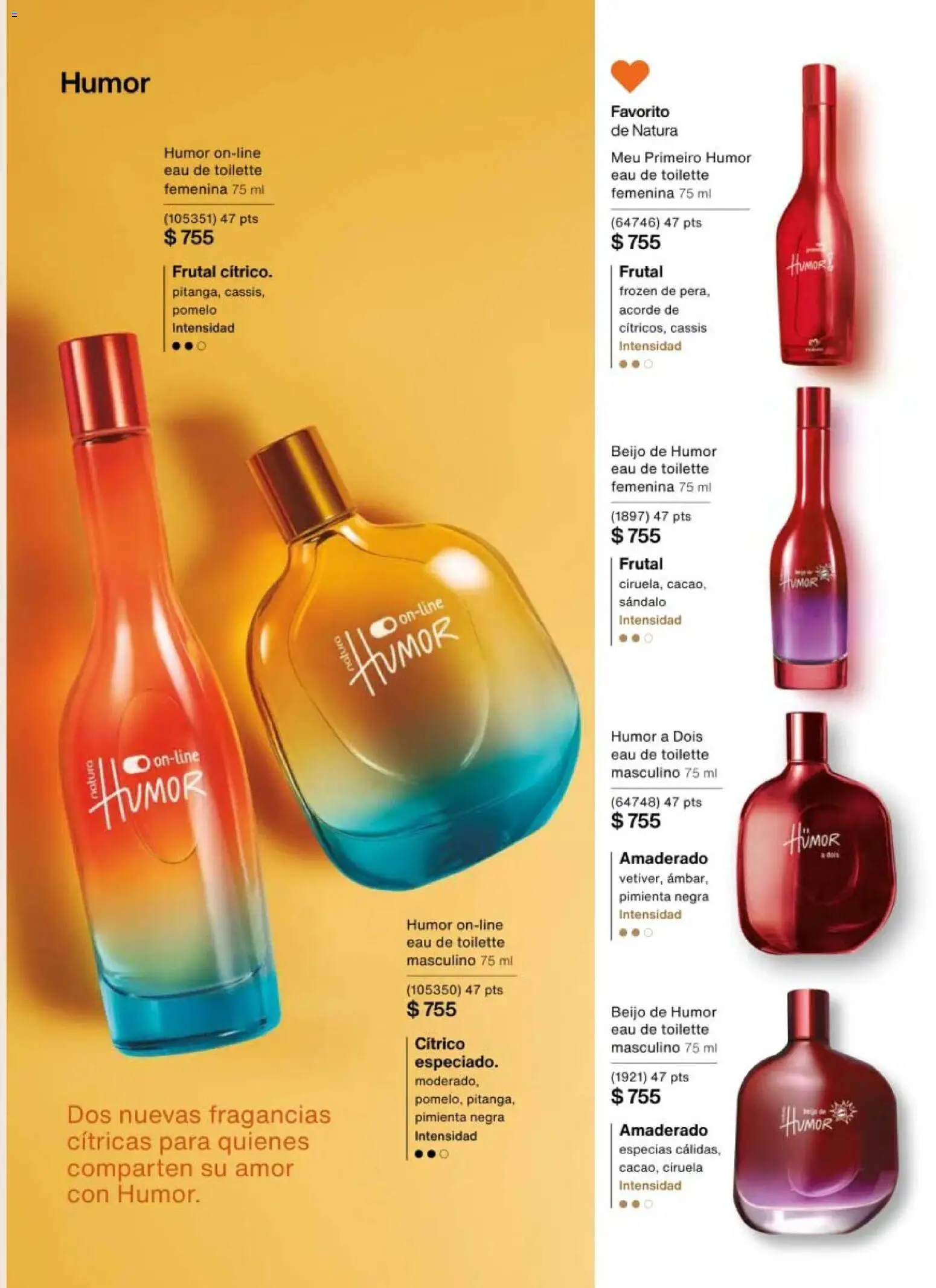 Nuevas ofertas de Natura válidas en toda la República Mexicana desde el 30.01.2026. ¡Encuentra las mejores ofertas en Natura campaña 3 2026! | Página: 43 | Productos: Pimienta, Eau de toilette