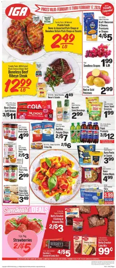 Preview of IGA weekly ads valid from 11.02.2026