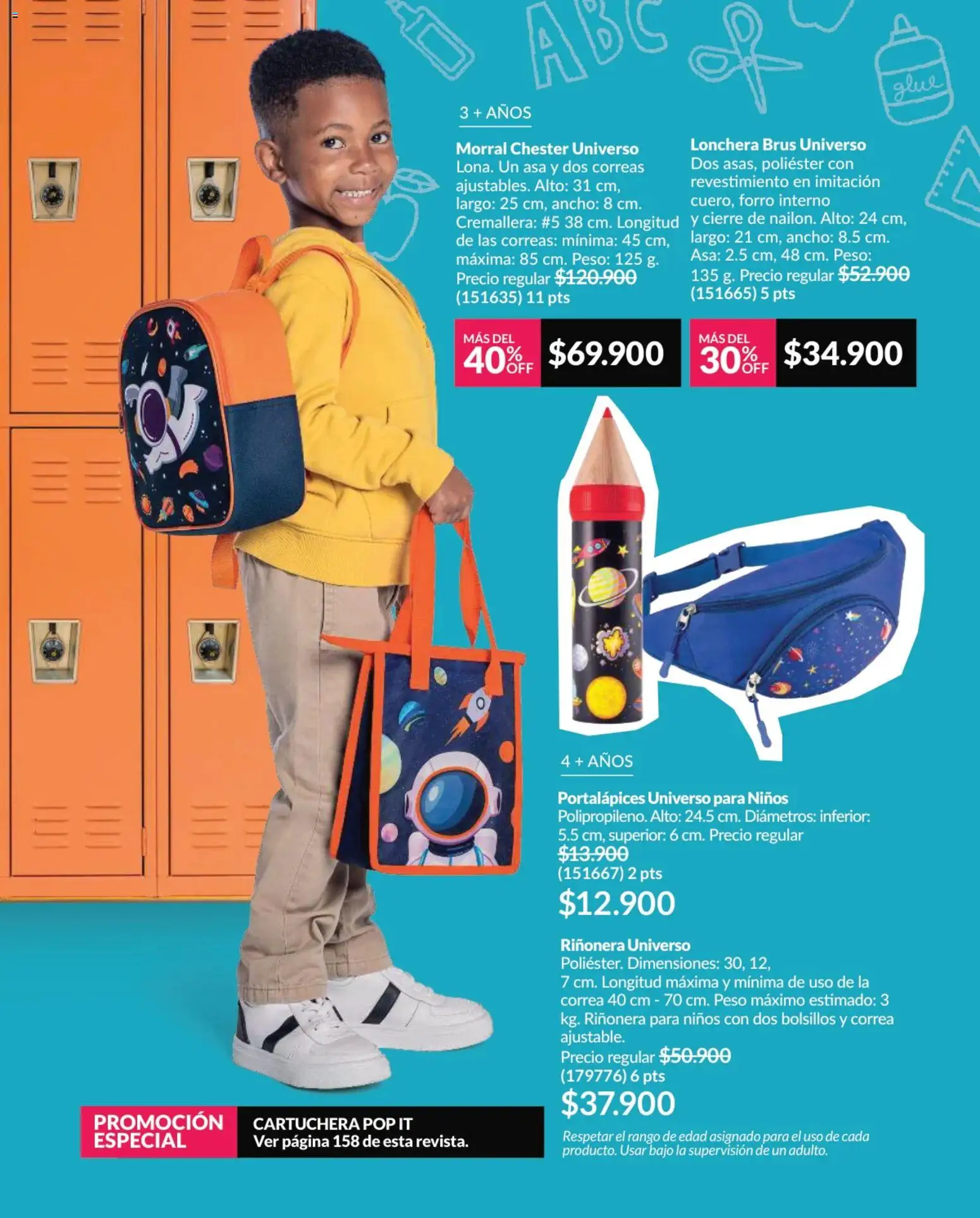 Avon revista - valida desde el 02.01.2026 | Página: 161 | Productos: Peso, Lonchera, Morral